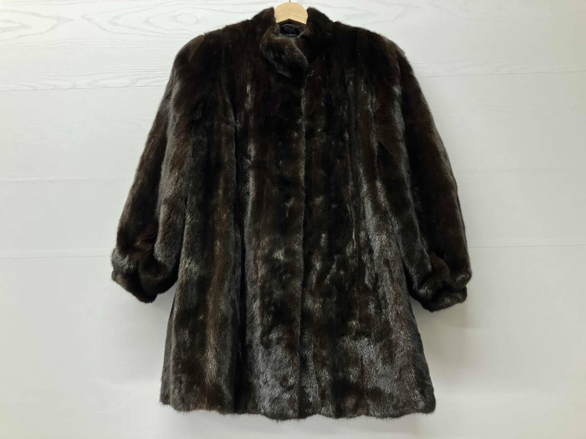 ブラウン ファーコート ミンク NAFA MINK ブラウン ミンクファー