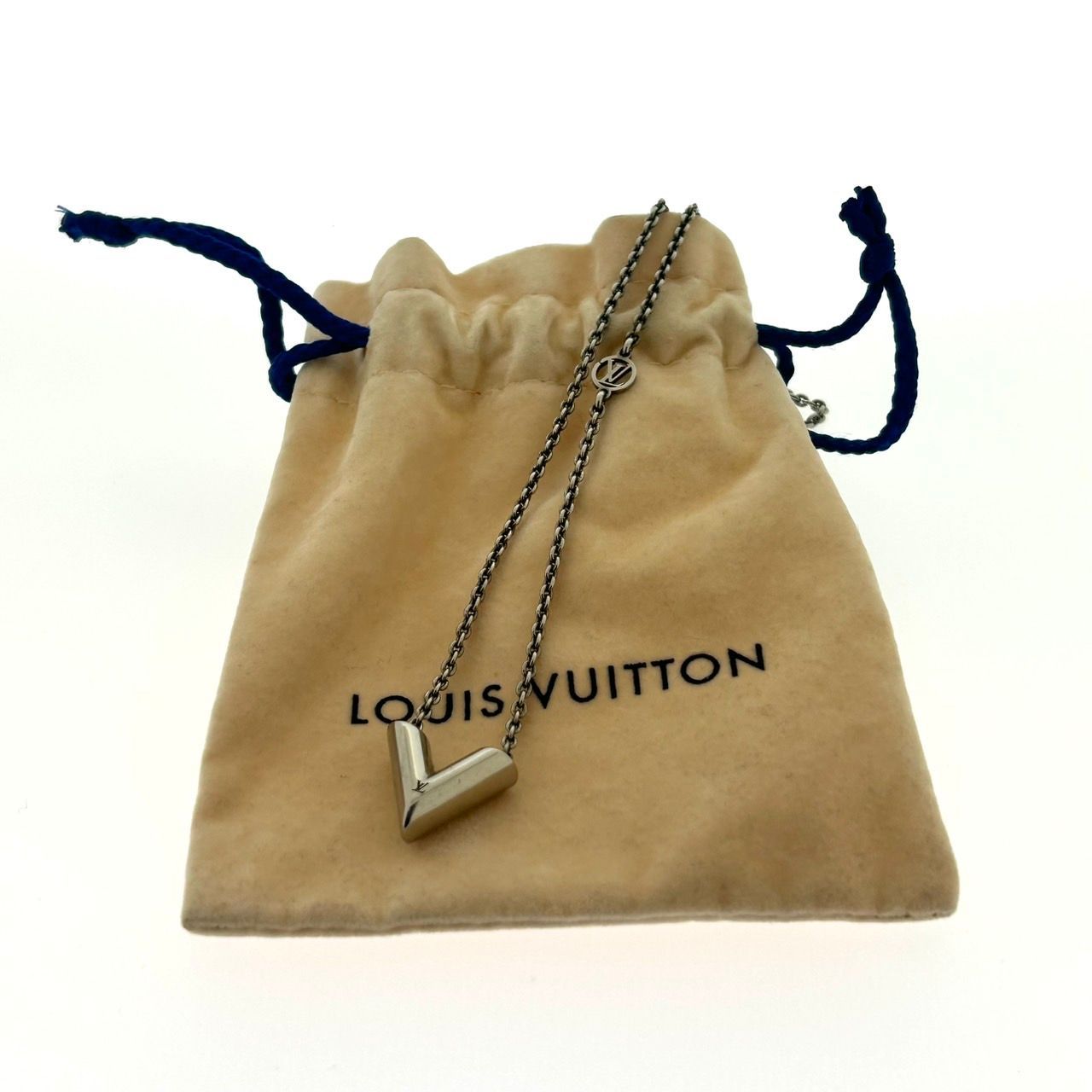 美品 ルイ・ヴィトン LOUIS VUITTON ネックレス エセンシャルV M63197 