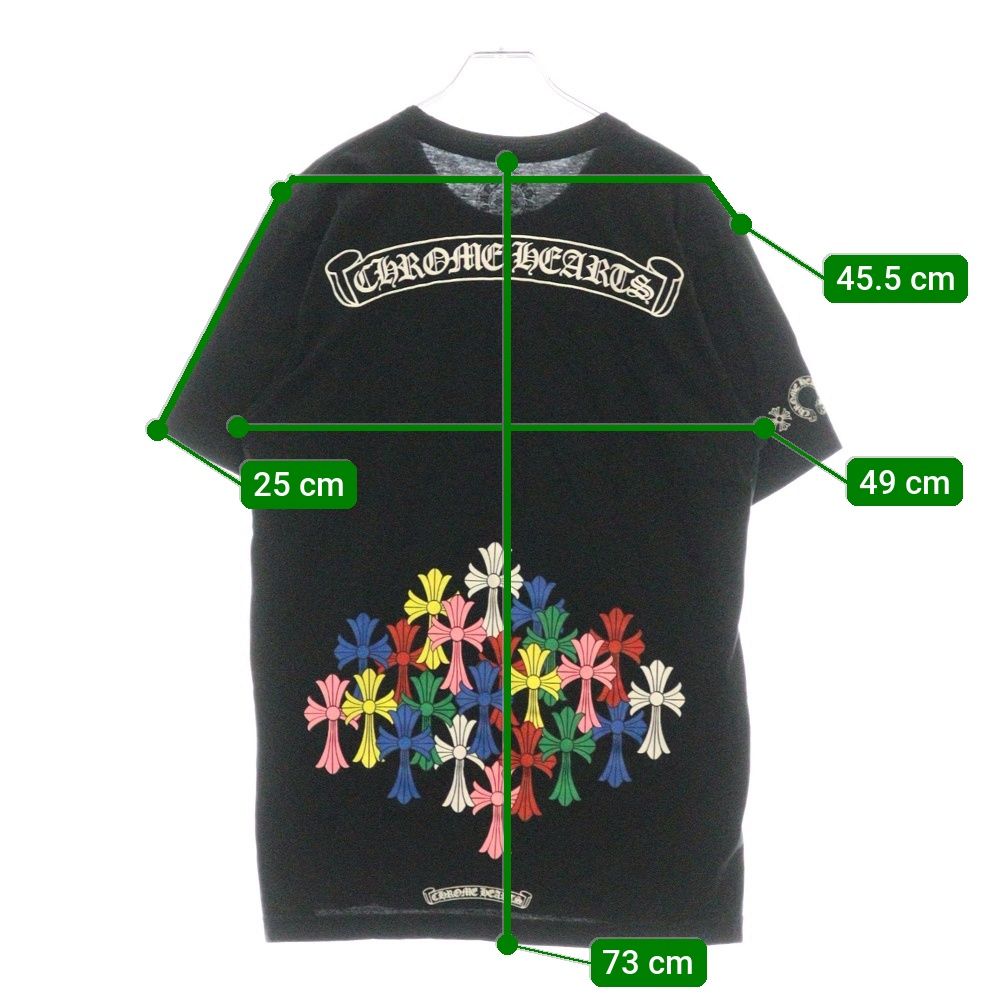 CHROME HEARTS (クロムハーツ) MLTCOL CEM CRS T-SHRT マルチ