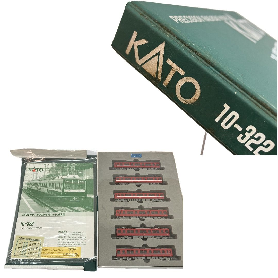 KATO 京急デハ800 10-322 KATO 10-322 京浜急行電鉄 デハ800形 6両セット Nゲージ 鉄道