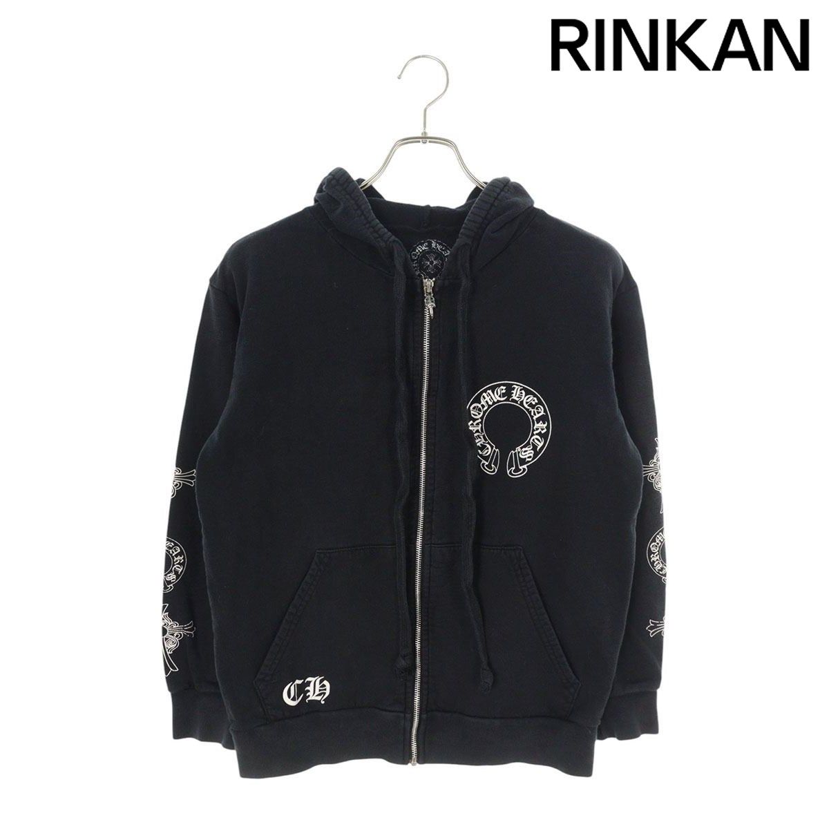 クロムハーツ  SWTSHRT HD ZIP バックロゴプリントパーカー メンズ M 【2/27～3/18 タイムセール】
