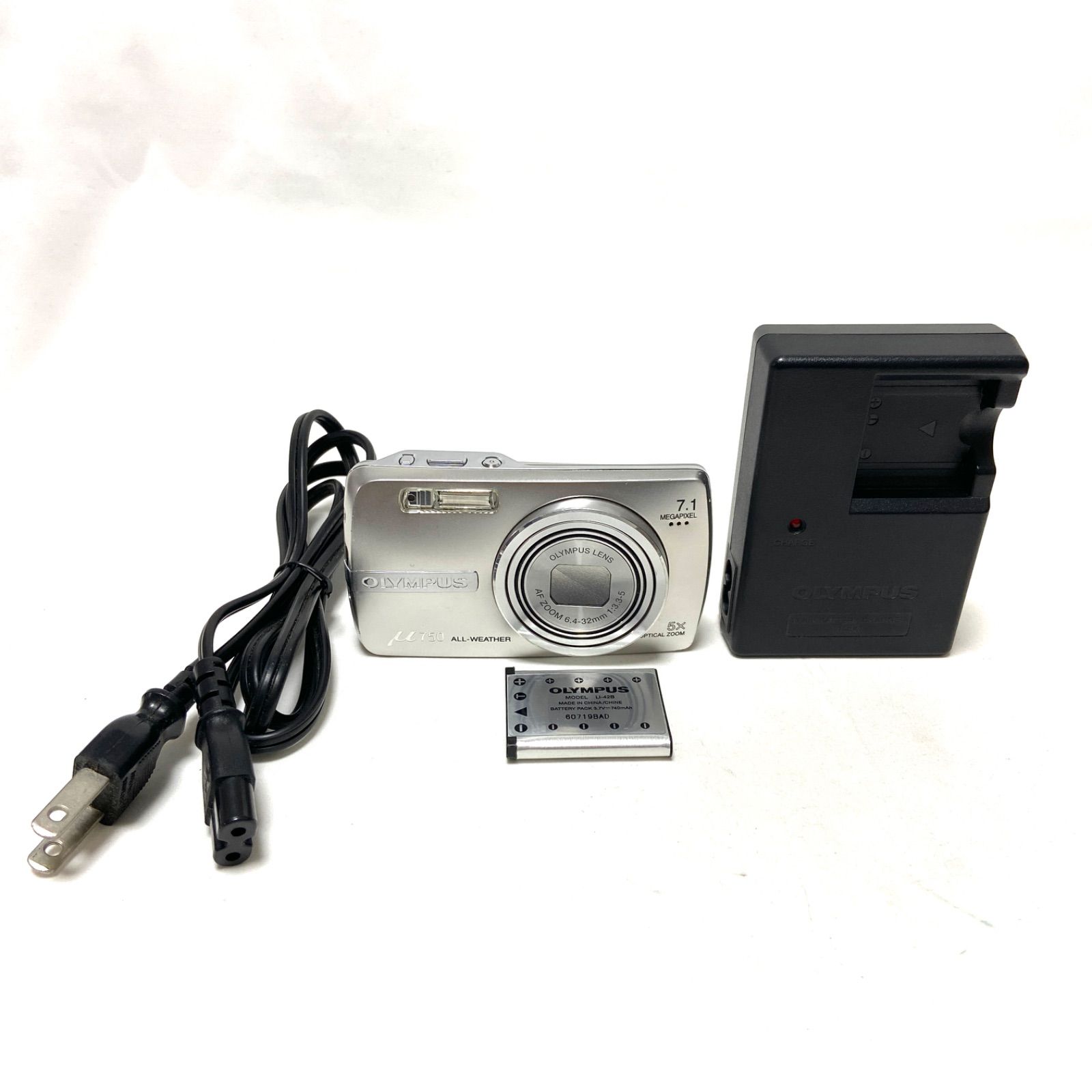 極美品 OLYMPUS μ750 メガピクセル コンパクトデジタルカメラ OLYMPUS μ750 コンパクトデジタルカメラ OLYMPUS μ750 オリンパス 7.1