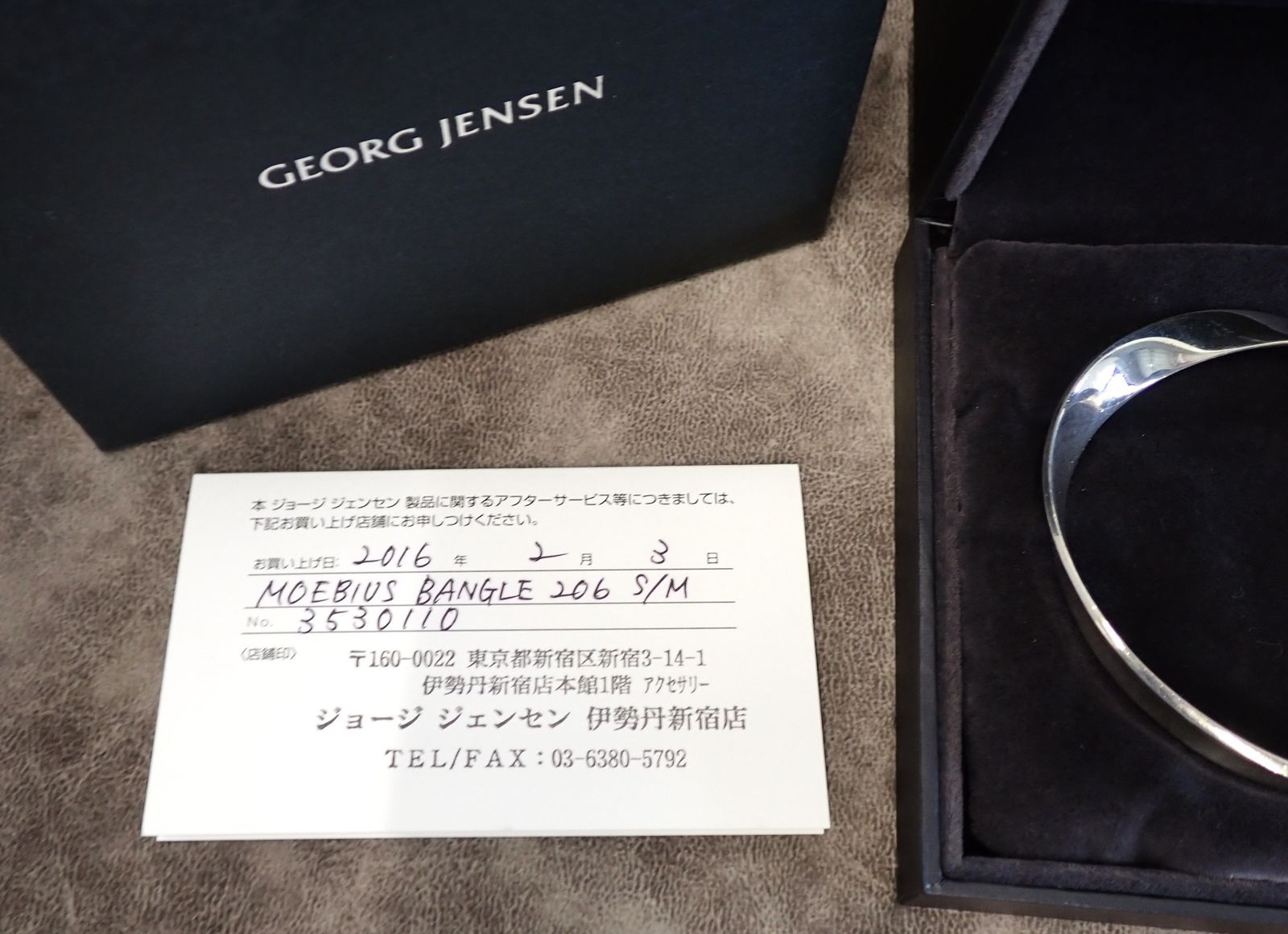✨ 【GEORG JENSEN ジョージ ジェンセン シルバーバングル