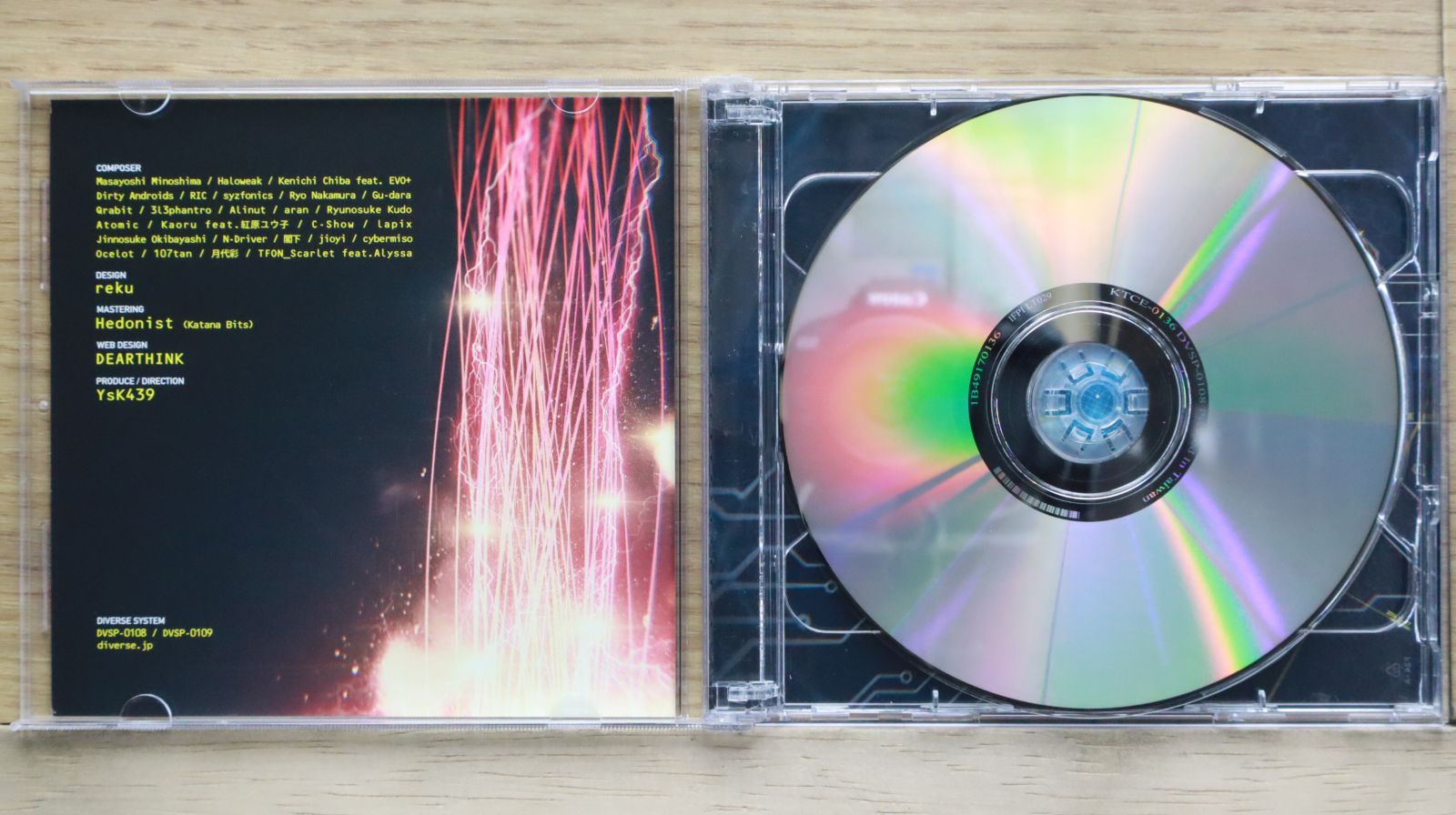 中古CD☆邦楽CD/□ AD：ELECTRONIC DANCE 3 / DIVERSE SYSTEM