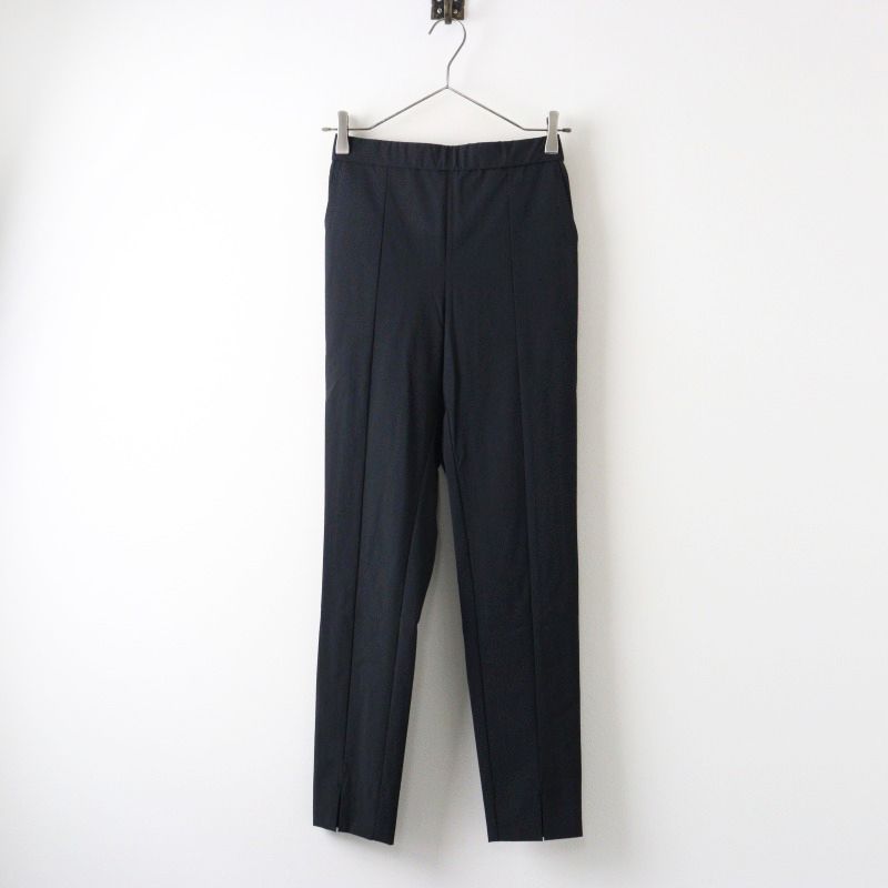美品 ヨリ yori サマーレギパン 36/ブラック パンツ スリット