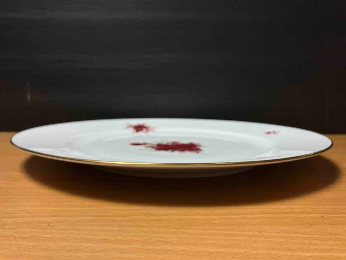 大倉陶園　ブルーローズ 20cm皿6枚セット 大倉陶園 大皿 薔薇 大倉陶園 ブルーローズ 20cm皿6枚セット 大倉