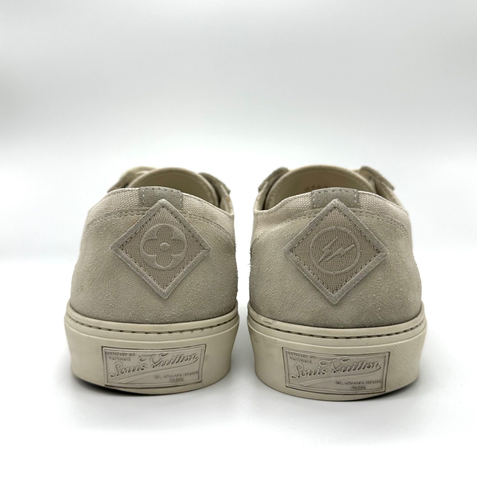 ルイヴィトン ×フラグメント スニーカー タトゥー・ライン ベージュ27.5cm Louis Vuitton × Fragment Design Tattoo Line Sneaker 2017 ルイ