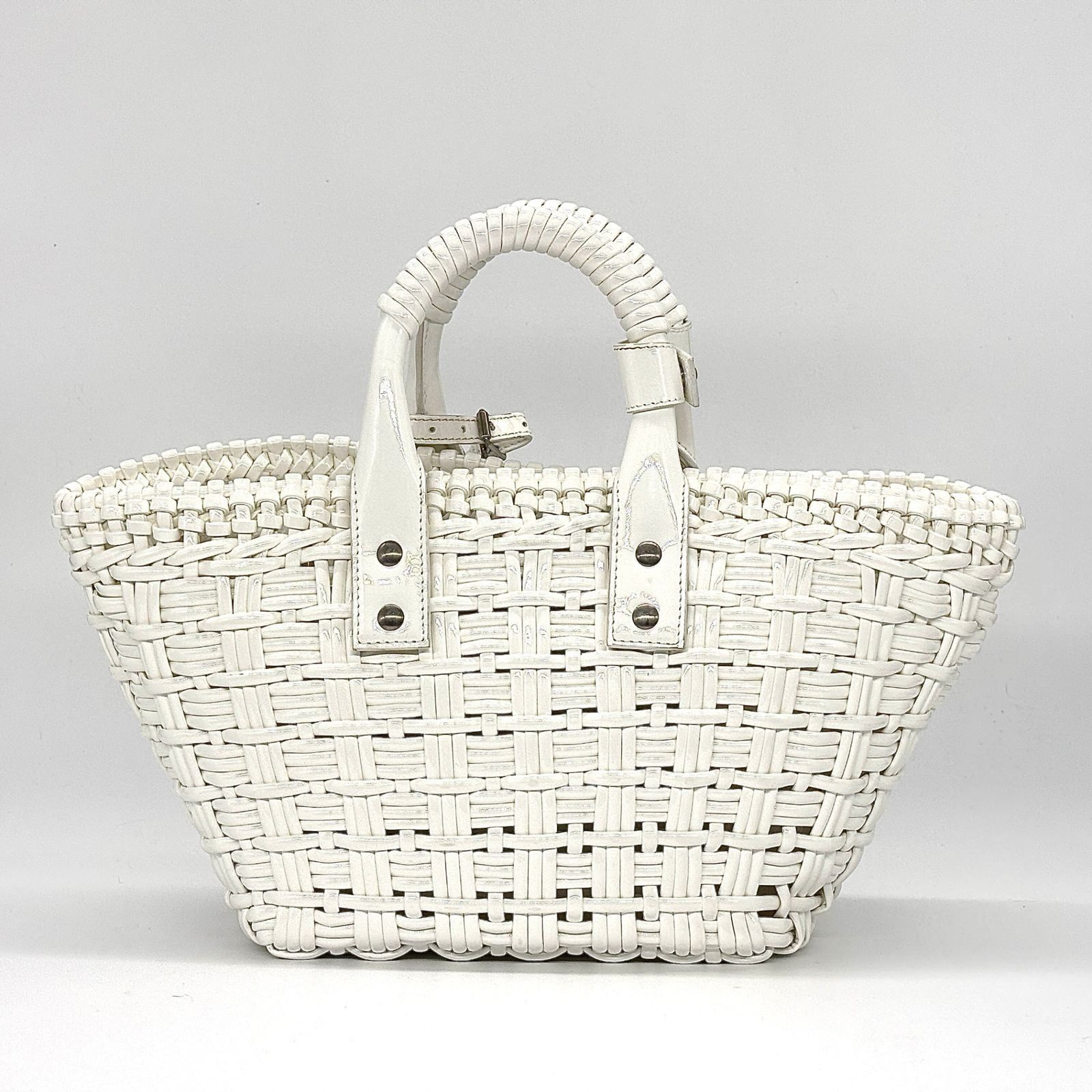 大人のための上質リゾート✨】 BALENCIAGA バレンシアガ かごバッグ