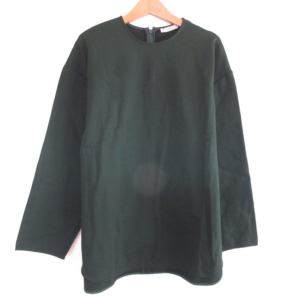 22AW yori ヨリ 長袖 ストレッチ ソフト裏起毛カットソー ブラウス F ホワイト レディース 古着 中古 Yori 22AW yori ヨリ 長袖 ストレッチ ソフト裏起毛カットソー