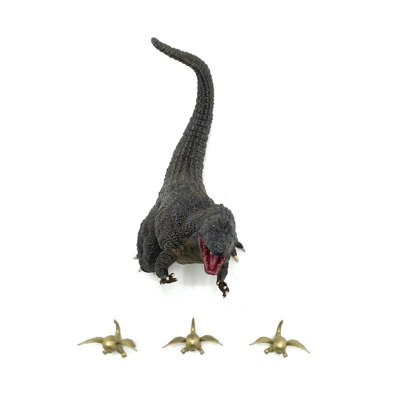 一番くじ C賞 ゴジラザウルス フィギュア ミニドラットフィギュア付き