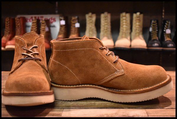 VIBERG ヴァイバー スエード チャッカブーツ 茶