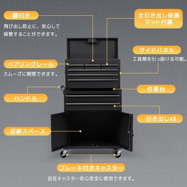 DIY 8段引き出し
