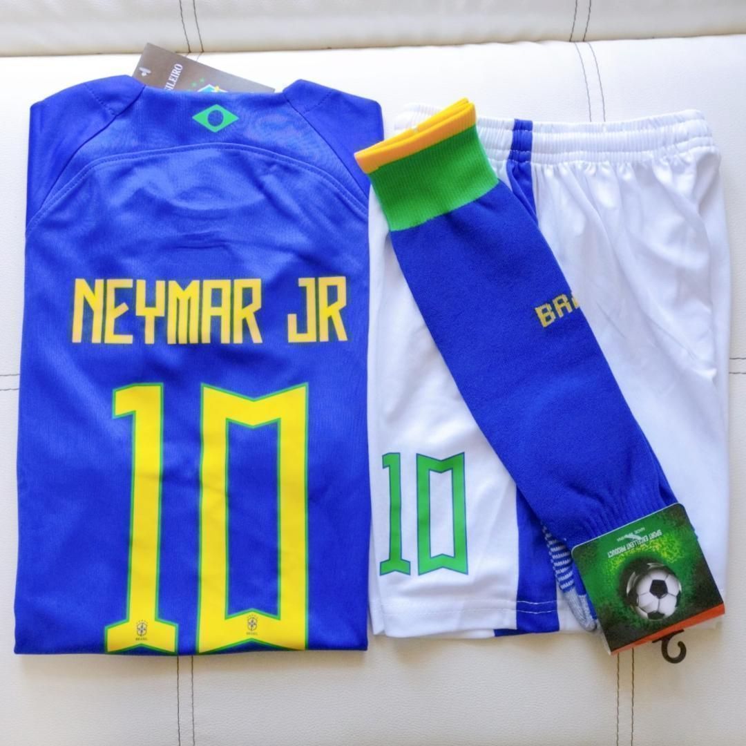 サッカーユニフォーム ブラジル代表 ネイマール キッズ 子供 ジュニア 