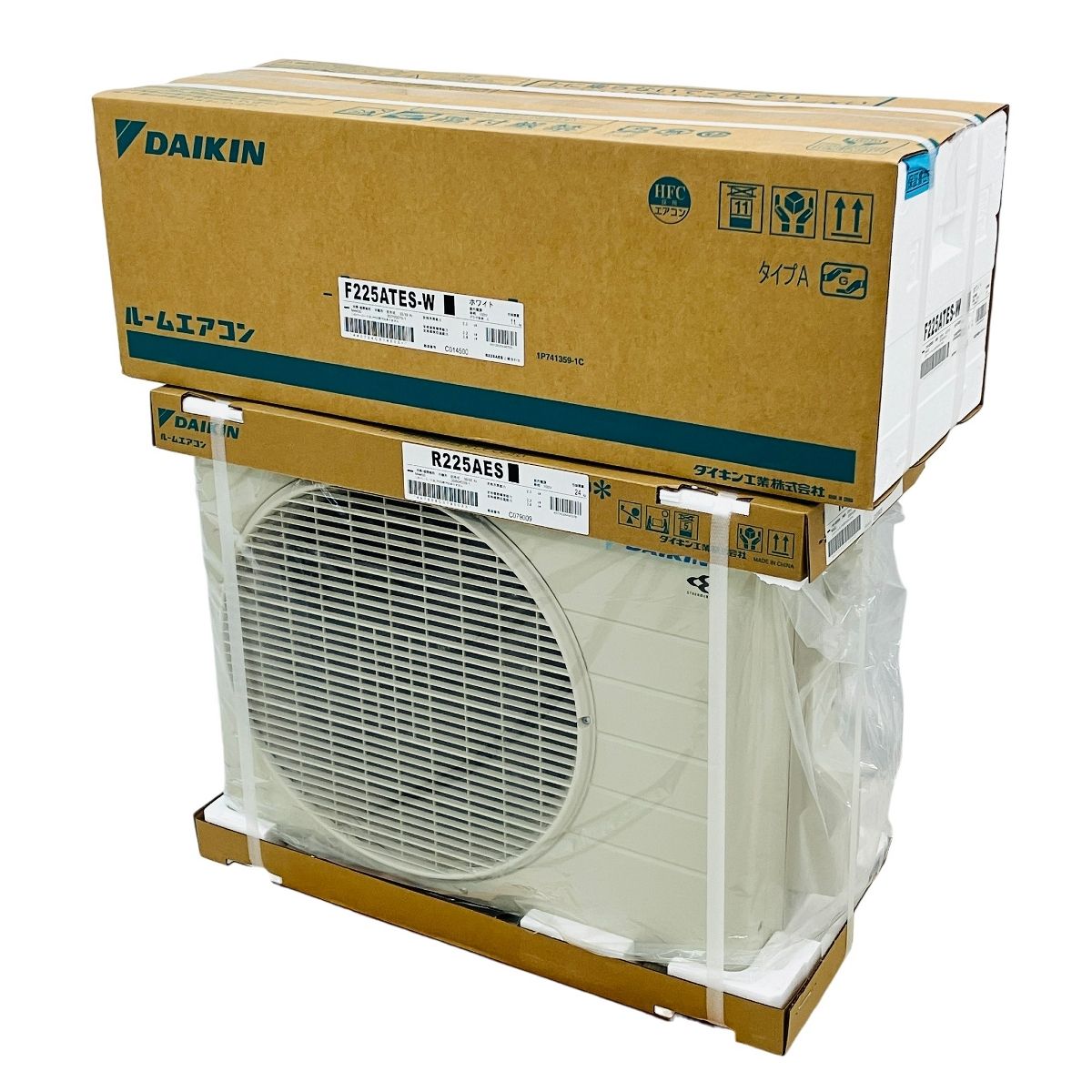 同一商品計7点あり DAIKIN S225ATES-W Eシリーズ R225AES F225ATES-W 6畳程度 ルーム エアコン ホワイト ダイキン 未開封 ♥ C10501959