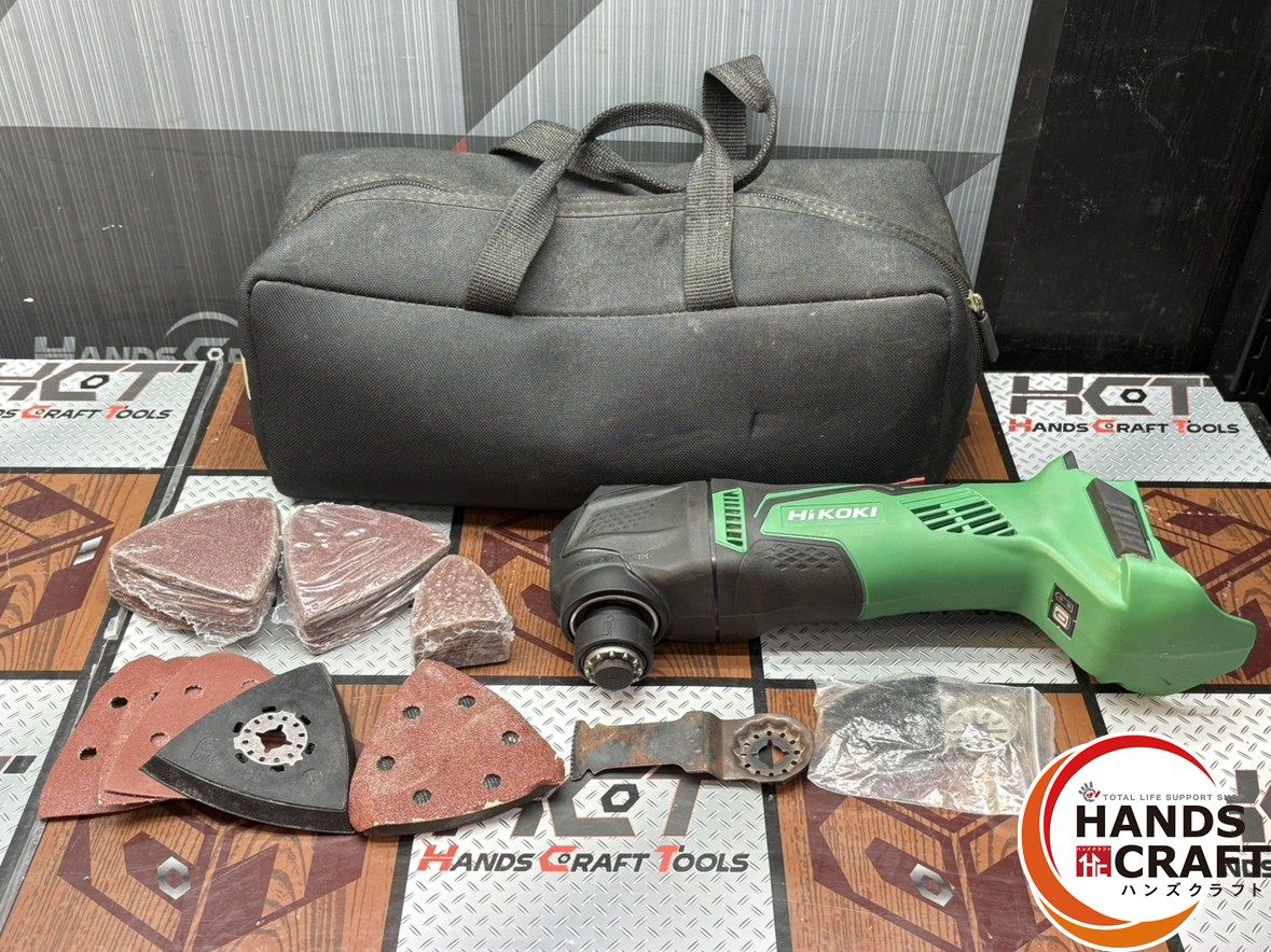〇ハイコーキ HiKOKI CV18DBL コードレスマルチツール ソフトバッグ付き ハンズクラフト佐賀