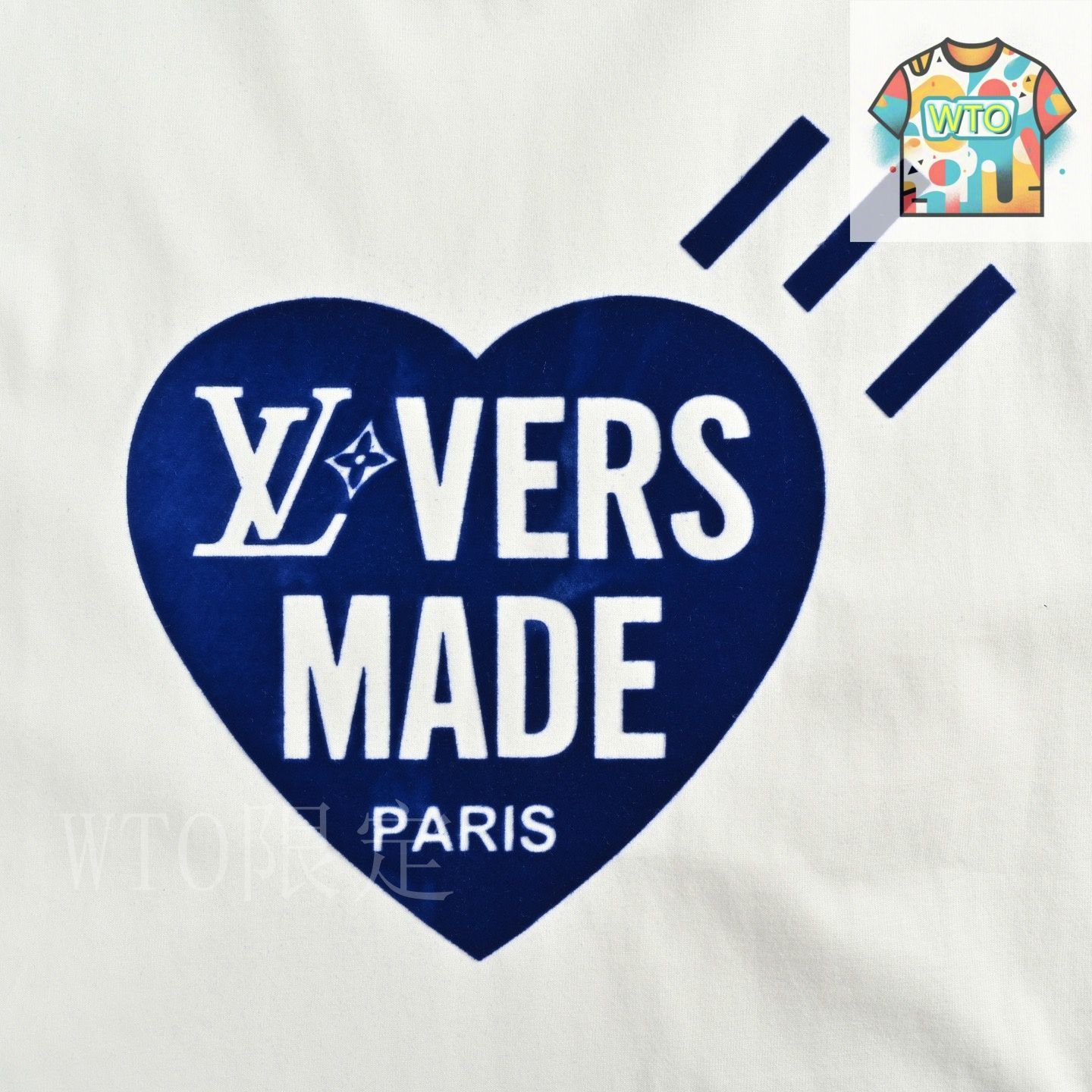今日特価】Louis Vuitton 25ss ラブハートフルーツーシング T