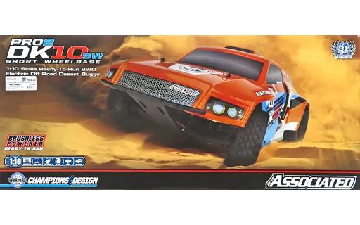 中古】ラジコン 1/10 Pro2 DK10SW ダカールバギー RTR(オレンジ