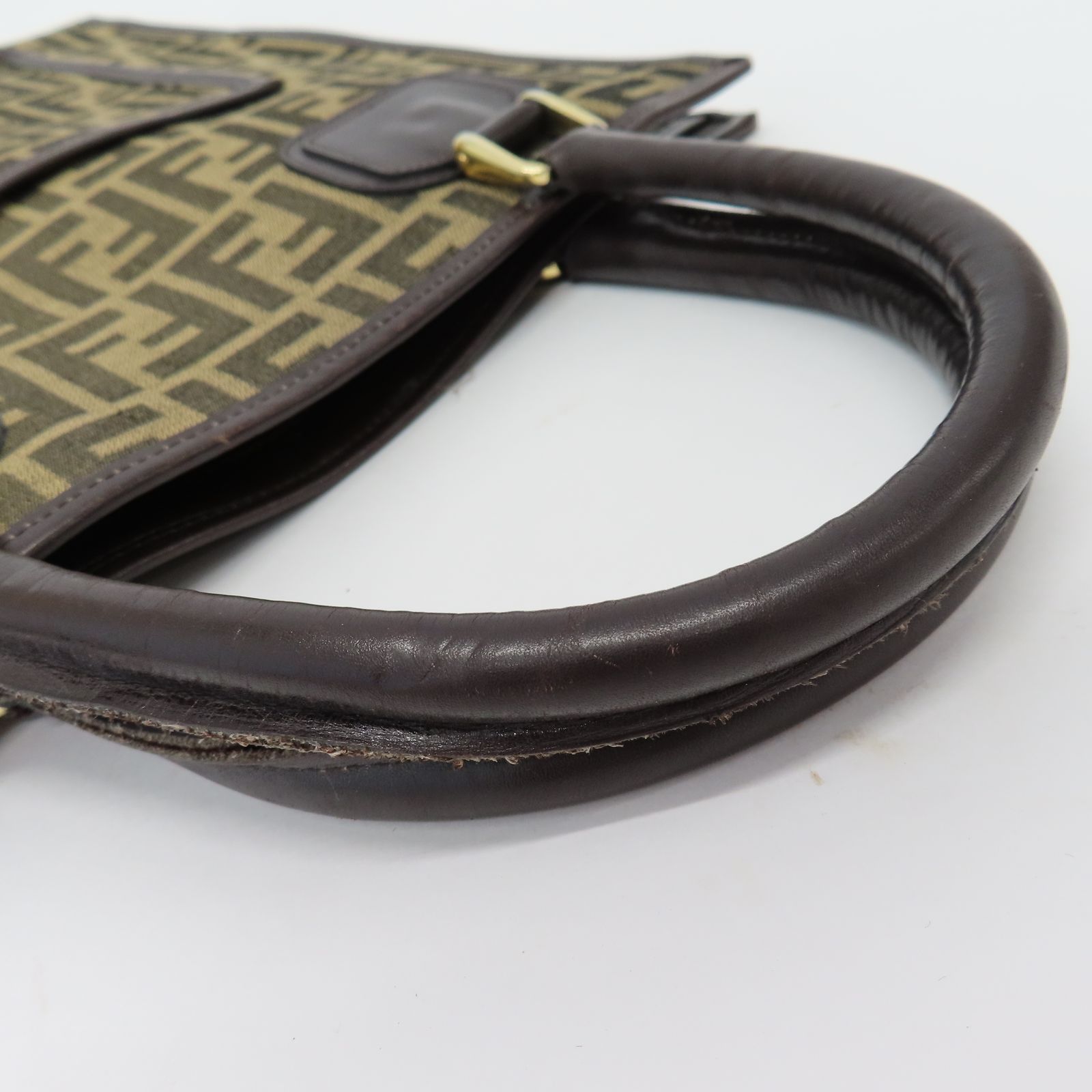 フェンディ FENDI ヴィンテージ ズッカ柄 トートバッグ ハンドバッグ