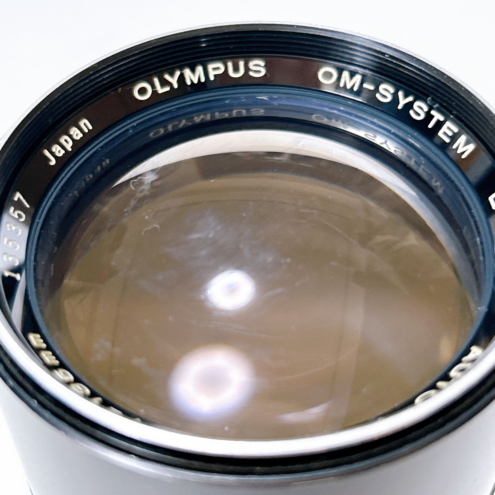 OLYMPUS - 【値下げ　希少】OLYMPUS レンズ 希少 OLYMPUS レンズ E.ZUIKO 135mm OM-SYSTEM 管理番号