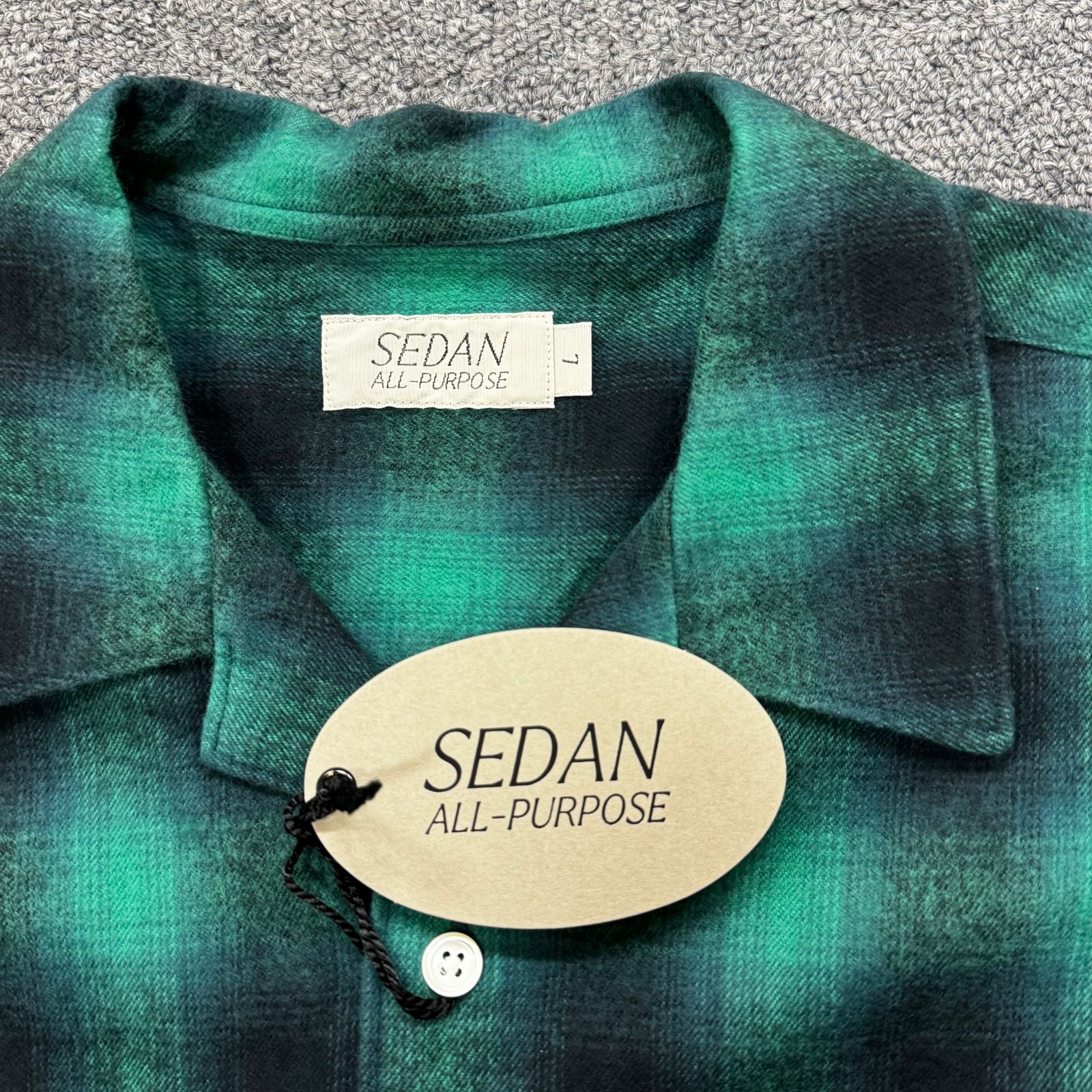 参考上代27500円 未使用品 SEDAN ALL-PURPOSE 23AW Brushed Ombre 