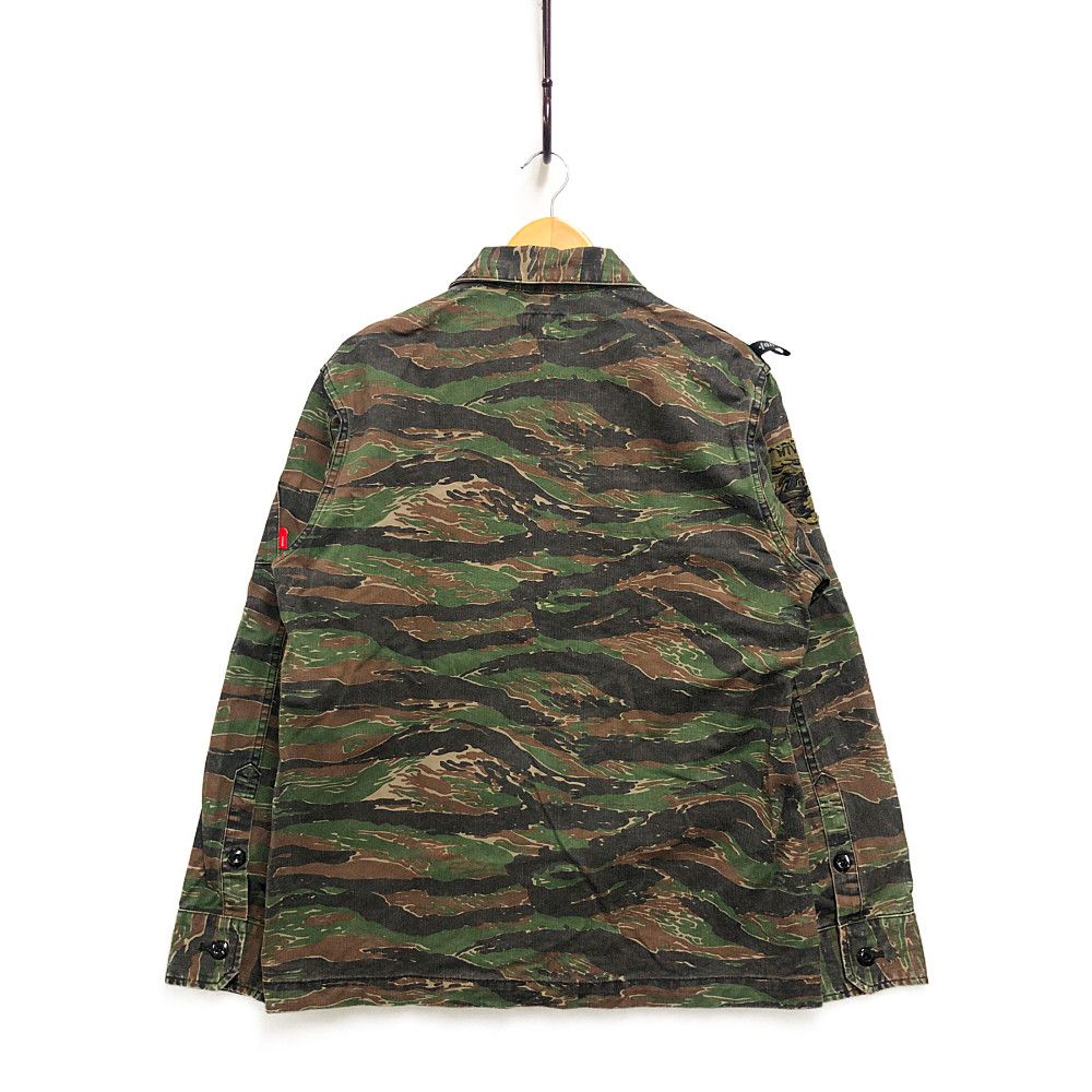 WTAPS ダブルタップス 17SS BUDS LS 02 SHIRTCOTTON TWILL TIGER