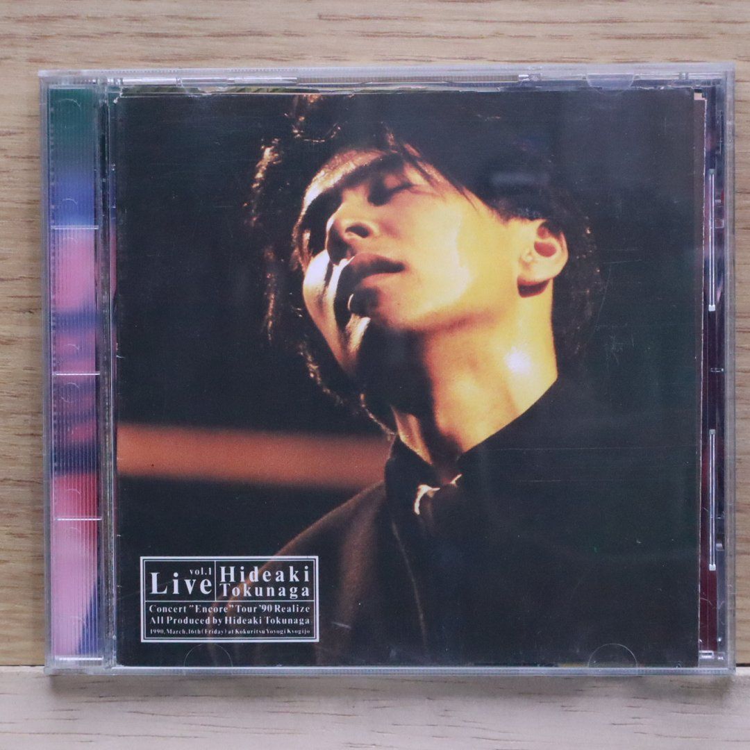 国内盤CD☆徳永英明/Hideaki Tokunaga□ 徳永英明LIVE
