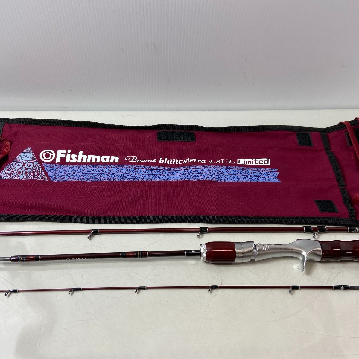 ΨΨ Fishman フィッシュマン ビームズブランシエラ4.8ULリミッテド　袋付 やや傷や汚れあり フィッシュマン ビームス ブランシエラ 4.8UL リミテッド - 釣具