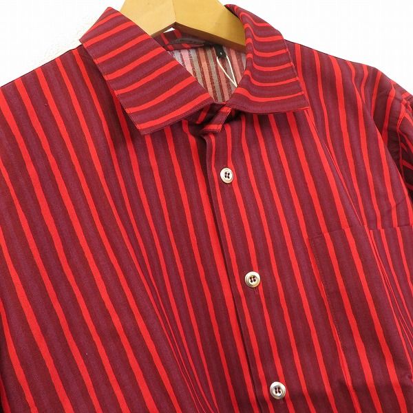 a マリメッコ marimekko ヨカポイカ Jokapoika シャツ ブラウス S 赤