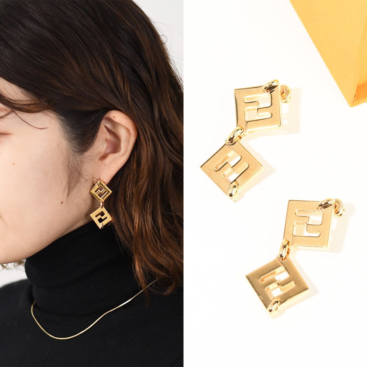 FENDI フェンディ アクセサリー ピアス フォーエバー フェンディピアス