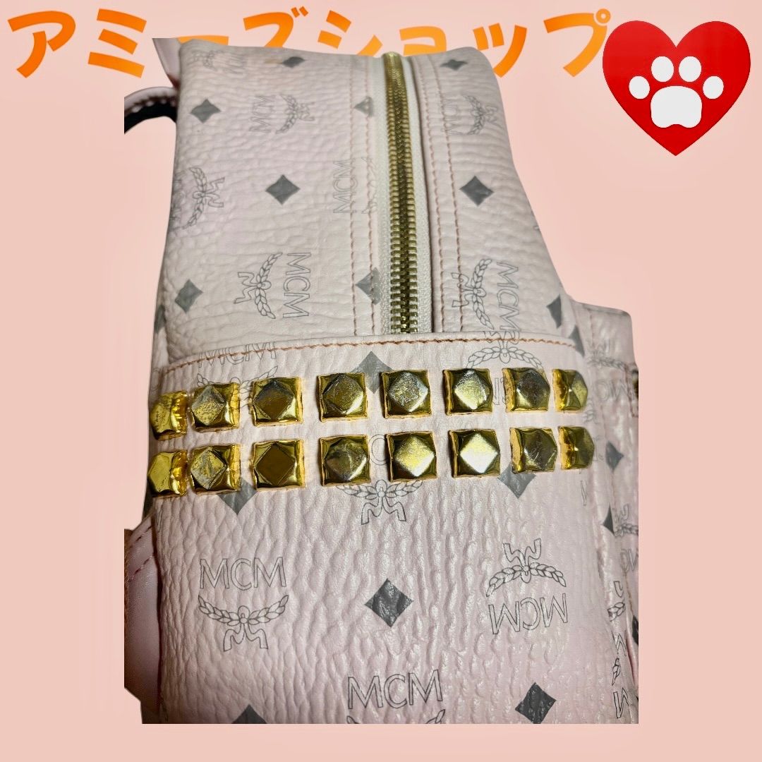 ヴィセトス柄パウダーピンクリュック Sサイズ