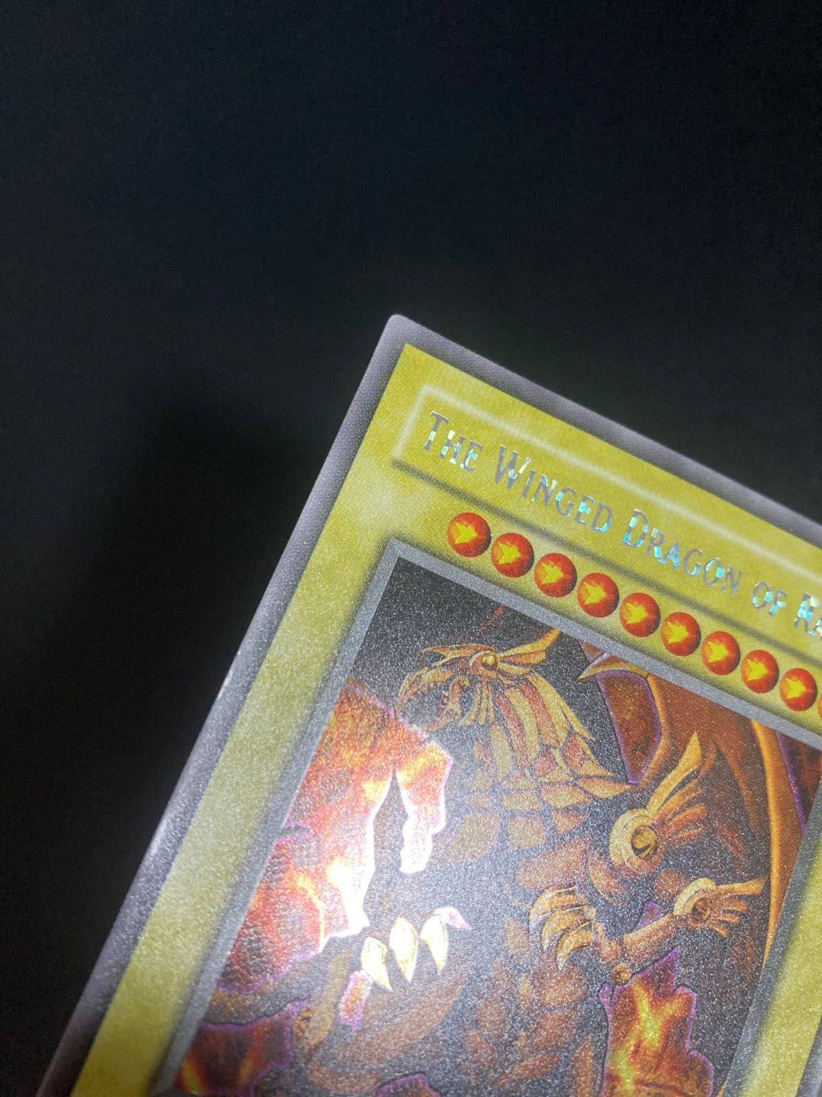 遊戯王　ラーの翼神竜　gbiシークレット ラーの翼神竜(英語表記)【シークレット】{GBI-003}《モンスター》