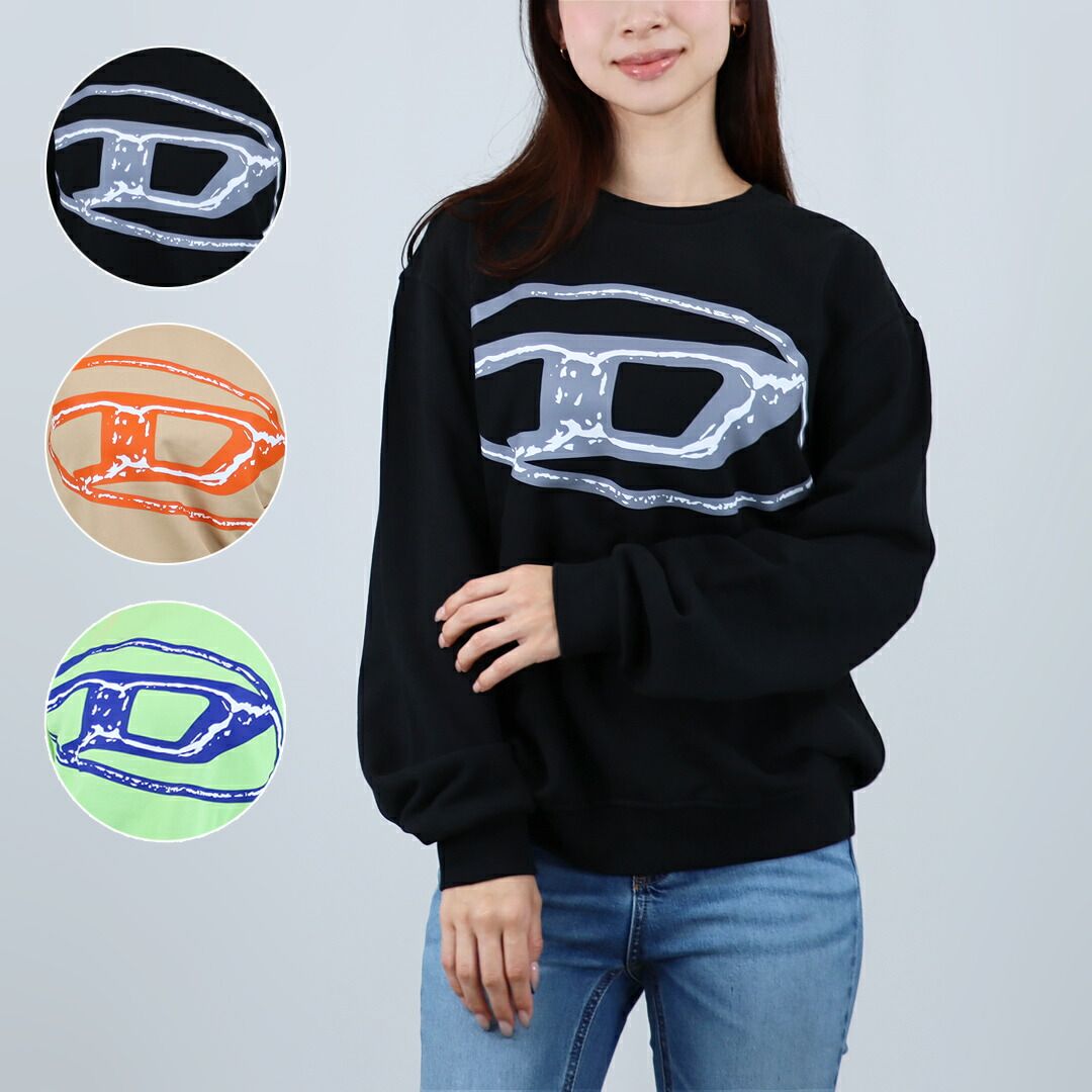 ディーゼル DIESEL キッズ レディース ボーイズ トレーナー スウェット SBONNIE J02488