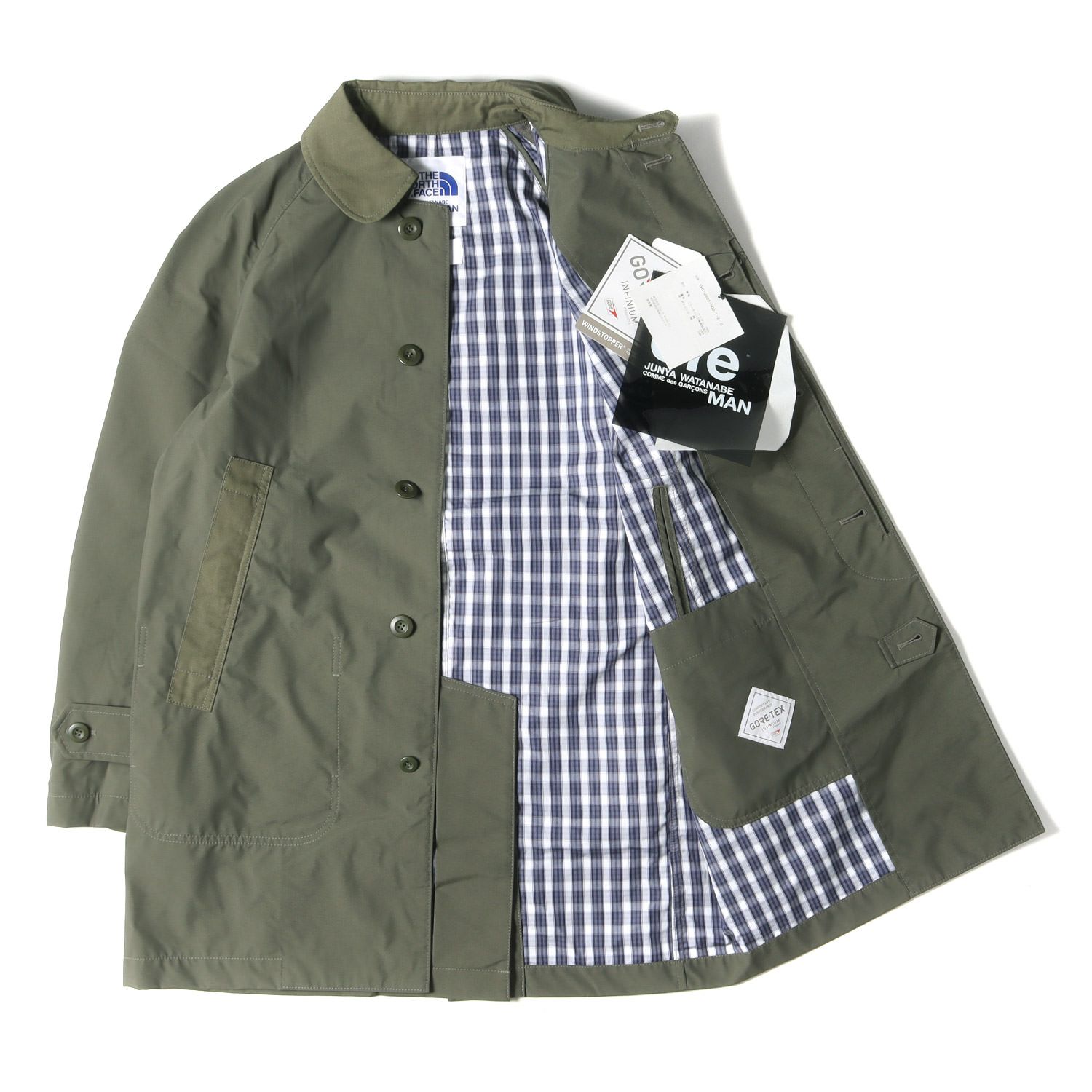 ジュンヤワタナベマン × THE NORTH FACE ステンカラーコート S 【公式