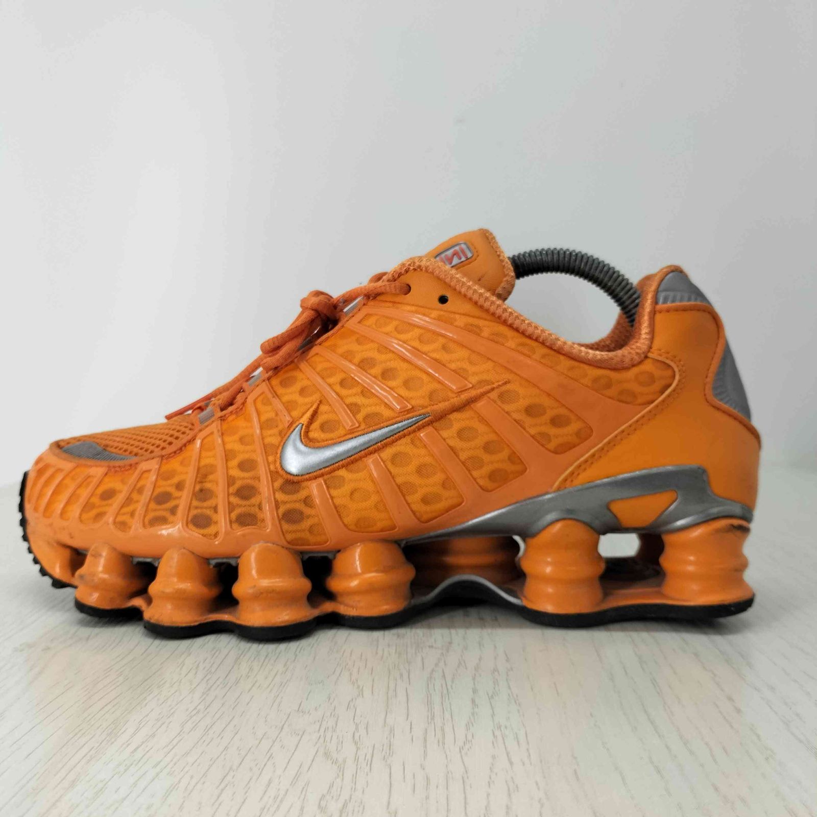 ナイキ NIKE Shox TL Total Orange メンズ JPN：26