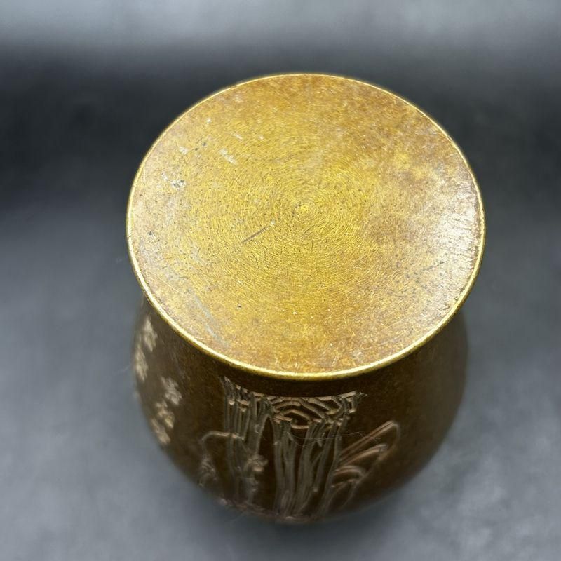 銅細工 搗薬缶 銅器 使用器 香道具 装飾品 工芸品 美術品 置物 銅細工 搗薬缶 銅器 使用器 香道具 装飾品 工芸品 美術品 置物