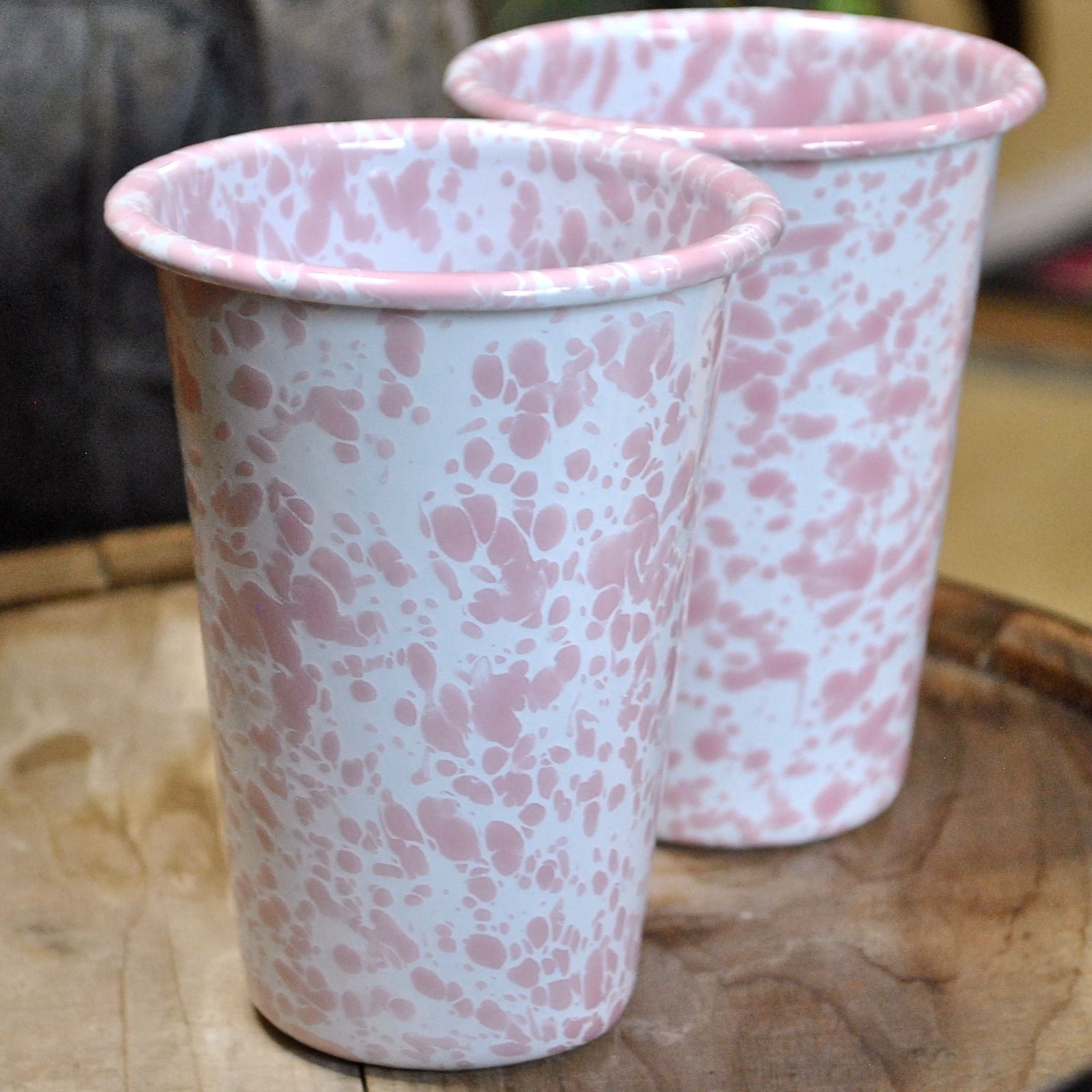 クロウキャニオンホーム☆琺瑯食器ショートタンブラー2色SET【ブラック  