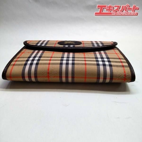 BURBERRY バーバリー ミニクラッチ ノバチェック 未使用品