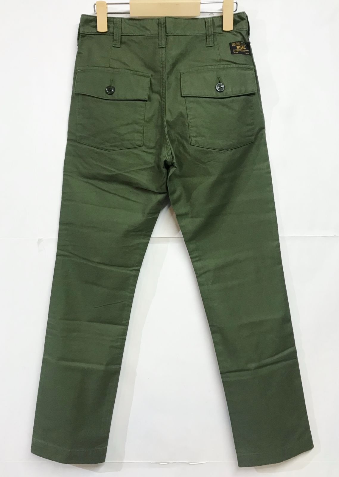 正規正規WTAPS BUDS SKINNY TROUSERS COTTON CHINO チノパン