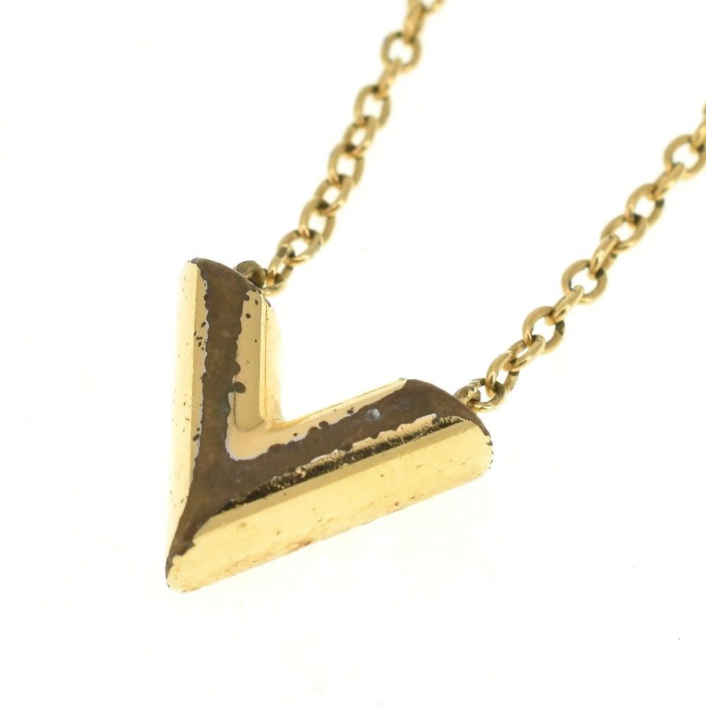 ルイ・ヴィトン LOUIS VUITTON M61083 ネックレス エセンシャルV