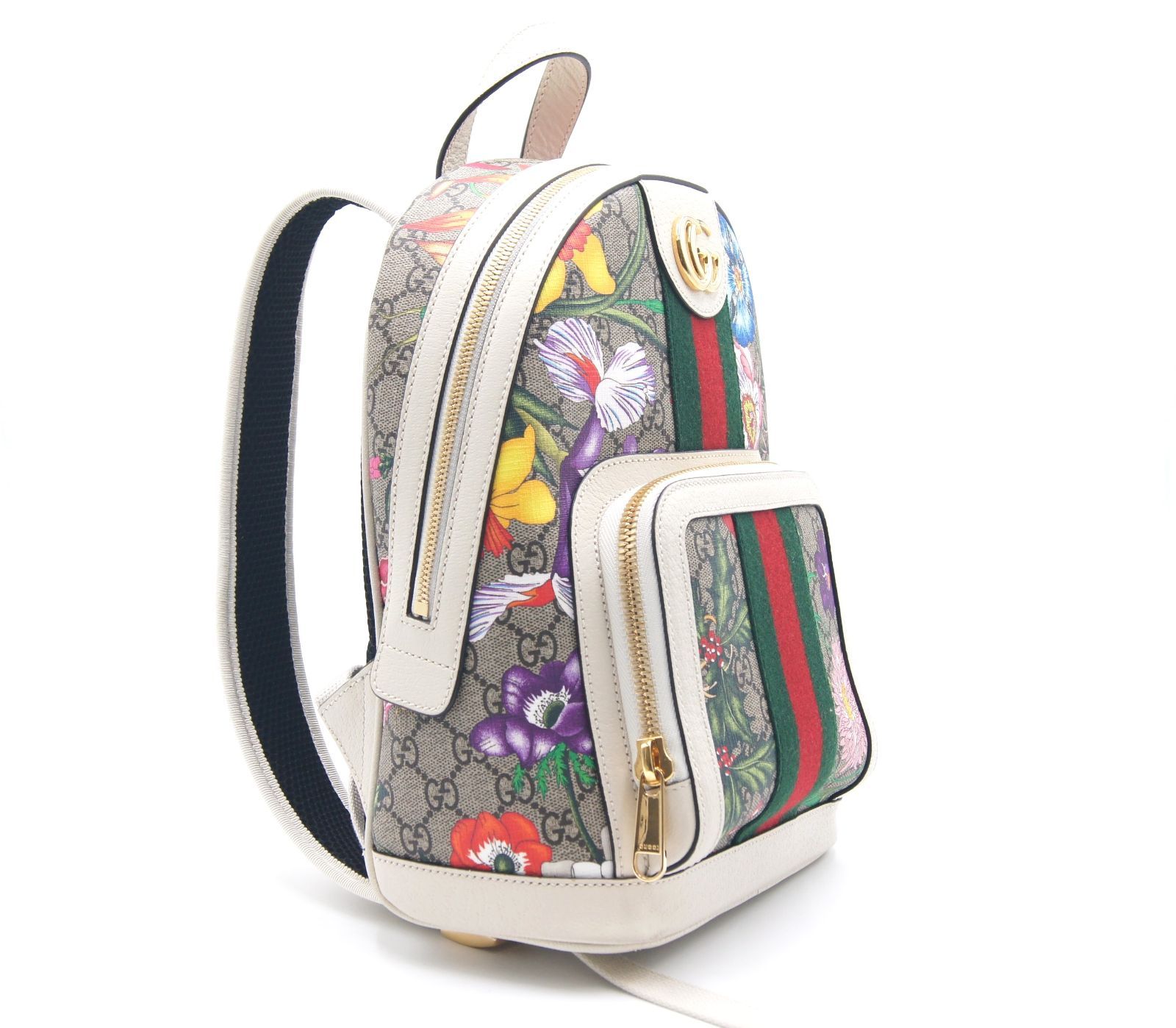 GUCCI グッチ オフィディア スーパーバックパック 547965 GGスプリーム キャンバス フローラプリント リュックサック
