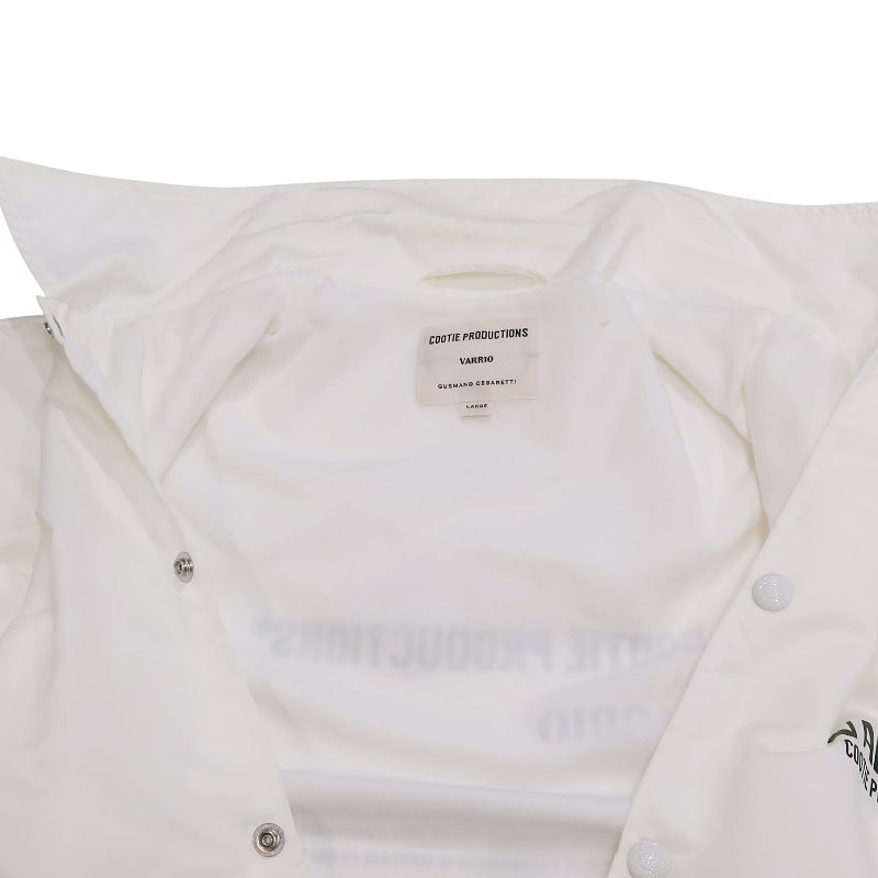 COOTIE クーティー NYLON COACH JACKET (VARRIO LOGO) ナイロン コーチ