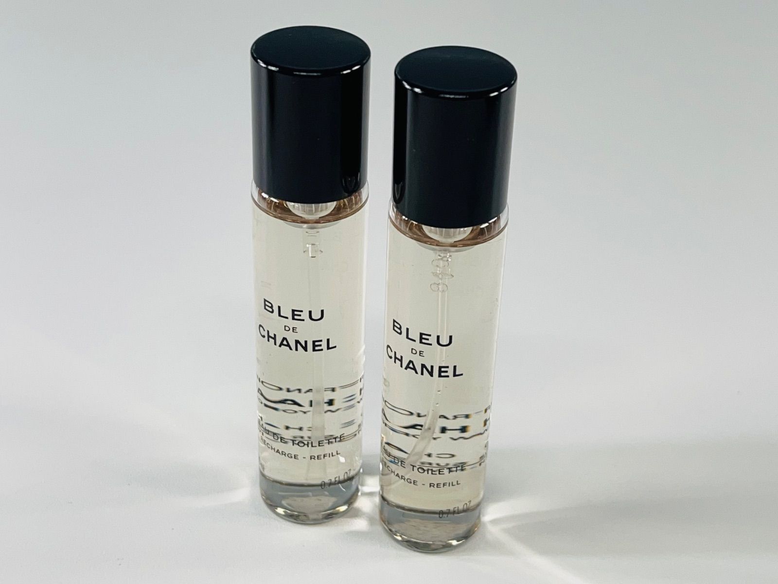 BLEU DE CHANEL 香水 2本セット 20ml×2本 ☆未使用品 2本セット BLEU DE CHANEL EAU DE TOILETTE ブルー