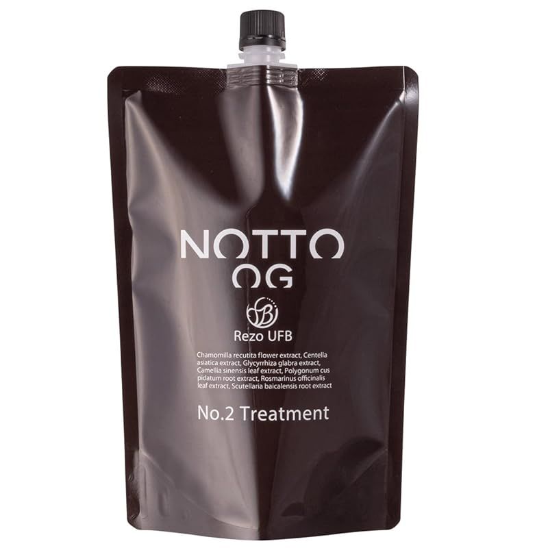notto og no 2 トリートメント 詰 替 1000 g 1 【公式通販】