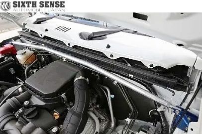 M s JB74 ジムニー SIXTH SENSE フロントストラットバー ストラット タワーバー Typeスタンダード シックスセンス パーツ 部品 JB74W 74ジムニー カスタム JIMsu021 時の納期 約4週間-6週間