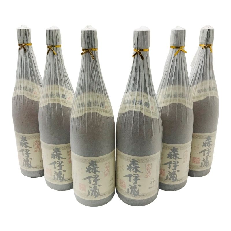 森伊蔵6本セット 本格薩摩かめ壺芋焼酎 森伊蔵酒造 森伊蔵 1800ml 25度 芋焼酎 鹿児島 【新品/未開栓品】 22403K3136