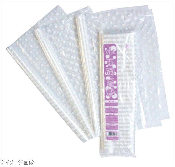 ポリ風呂敷 透明白水玉 ９００角 ５００枚入