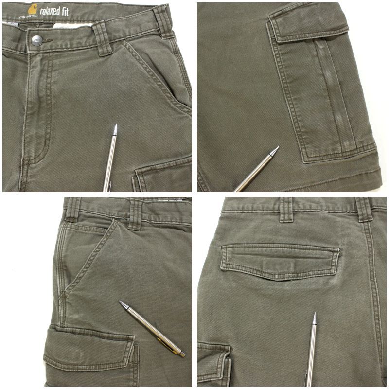 00s Carhartt カーゴ ダック ショートパンツ メンズ 表記36サイズ
