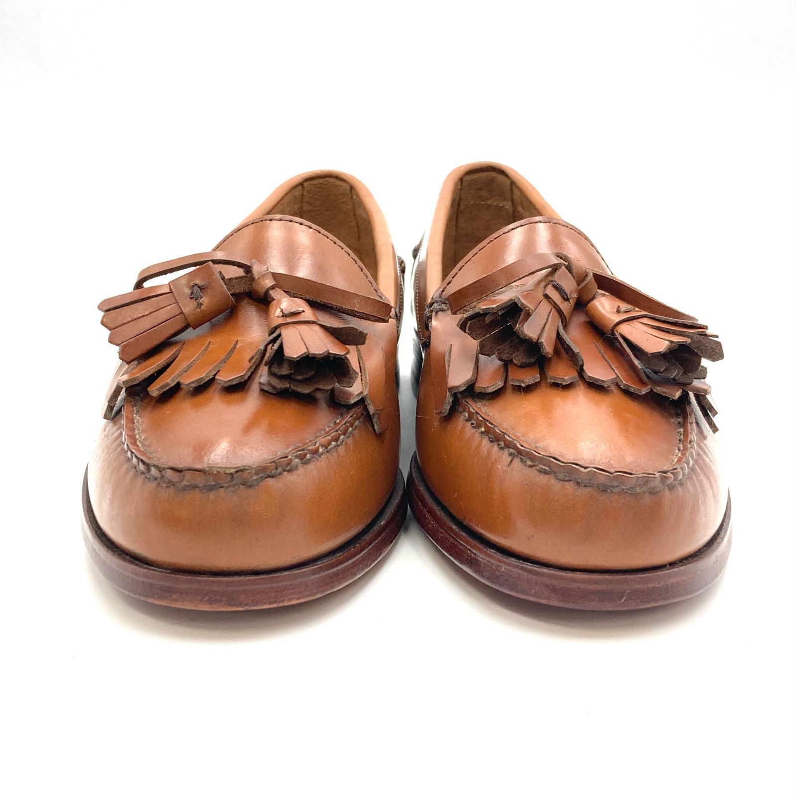 ブラウンレザー ローファー RLL ラルフローレン POLO RALPH LAUREN ポロ ラルフローレン タッセルローファー