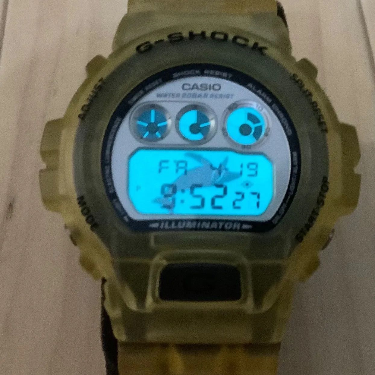 希少1996年 G-SHOCK ジーショック CASIO カシオ 腕時計 DW-6900K 