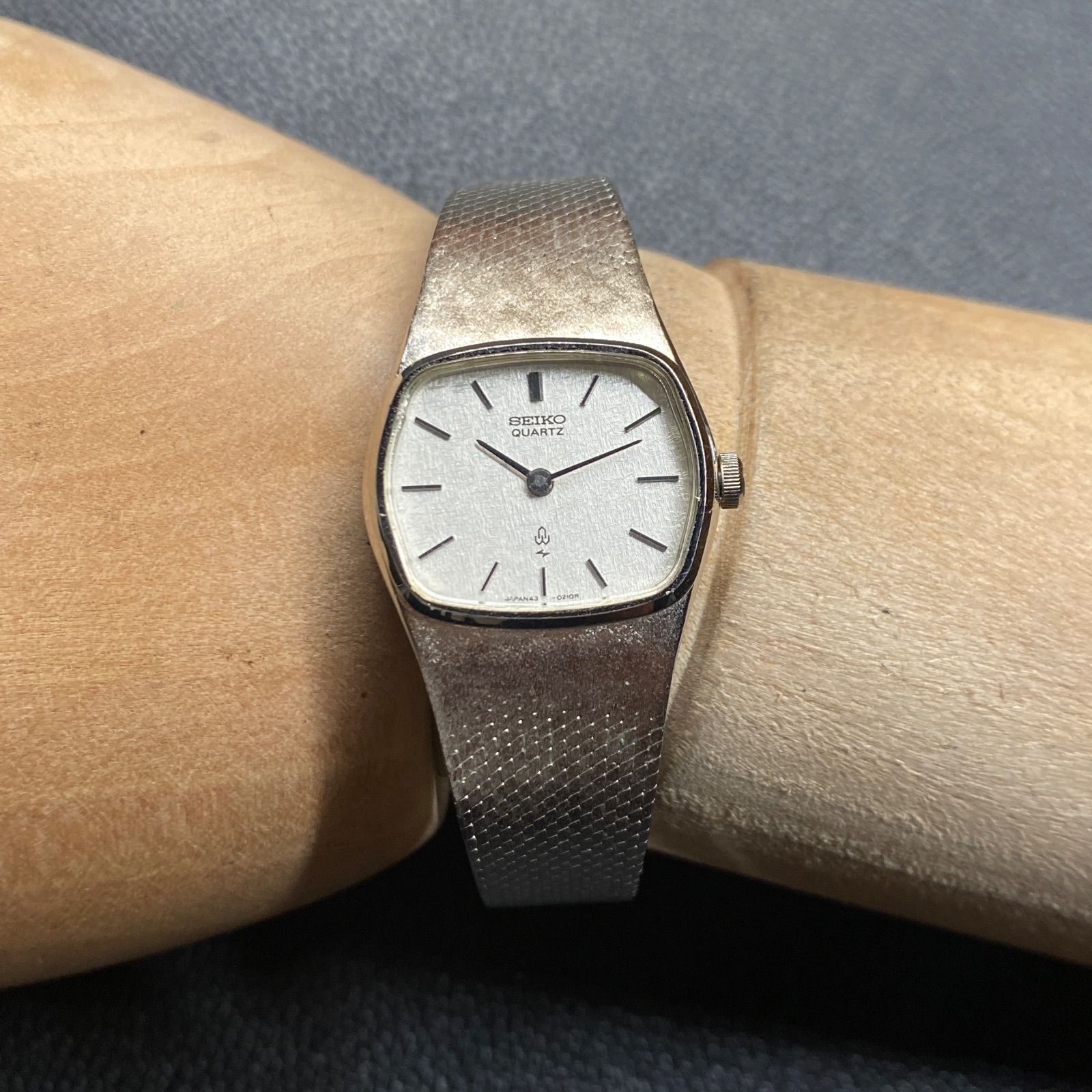 セイコー seiko 43-3120 腕時計 スクエア レディース アナログ